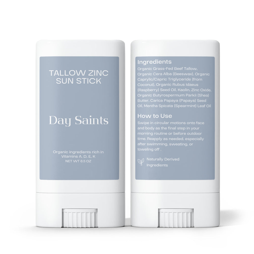 2 Pack Tallow Zinc Sun Stick