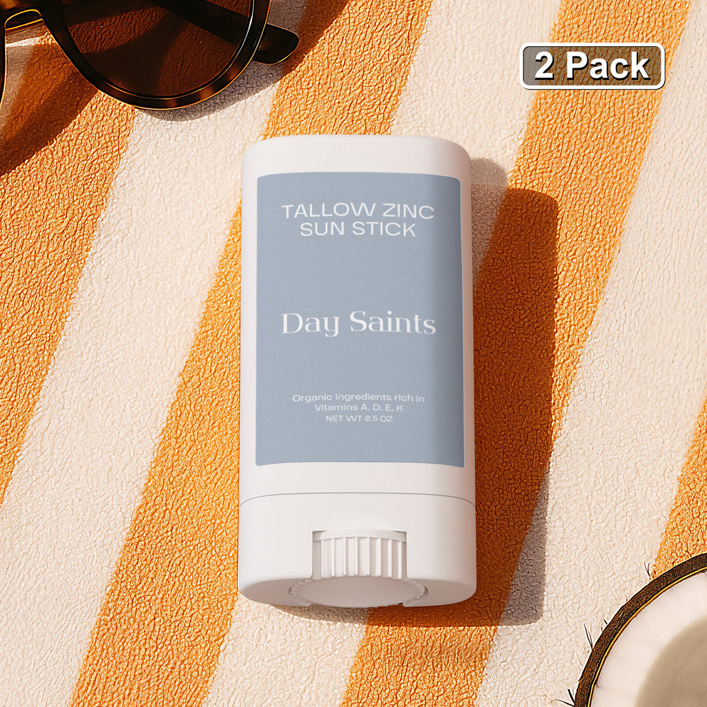 2 Pack Tallow Zinc Sun Stick
