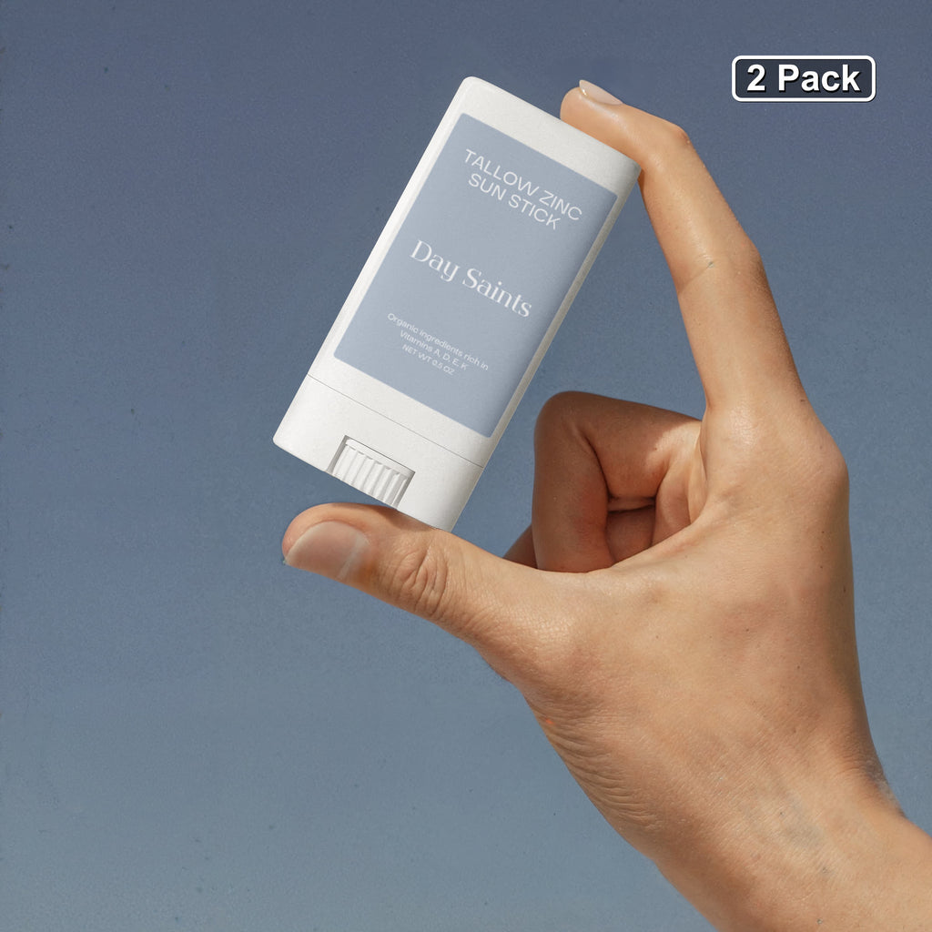 2 Pack Tallow Zinc Sun Stick