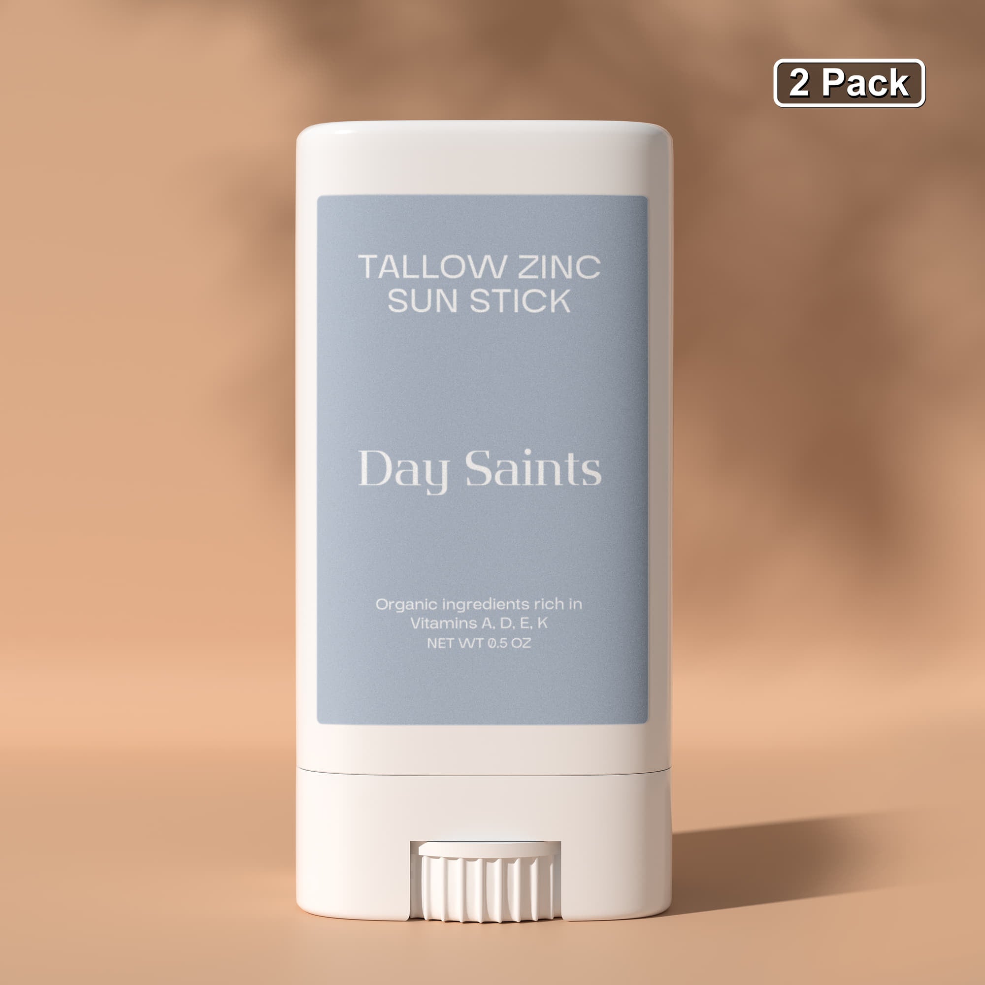 2 Pack Tallow Zinc Sun Stick
